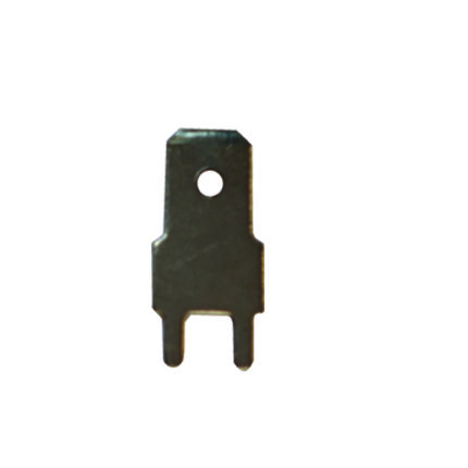 TERMINAL MACHO 6,3 PLACA CI 180º